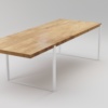 ALASKA table moderne en chêne_SFD Furniture Design