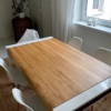WHITE CLIFF table extensible en chêne massif