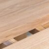 Table ronde en bois de chêne ORBIS