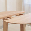 Table ronde en bois de chêne ORBIS